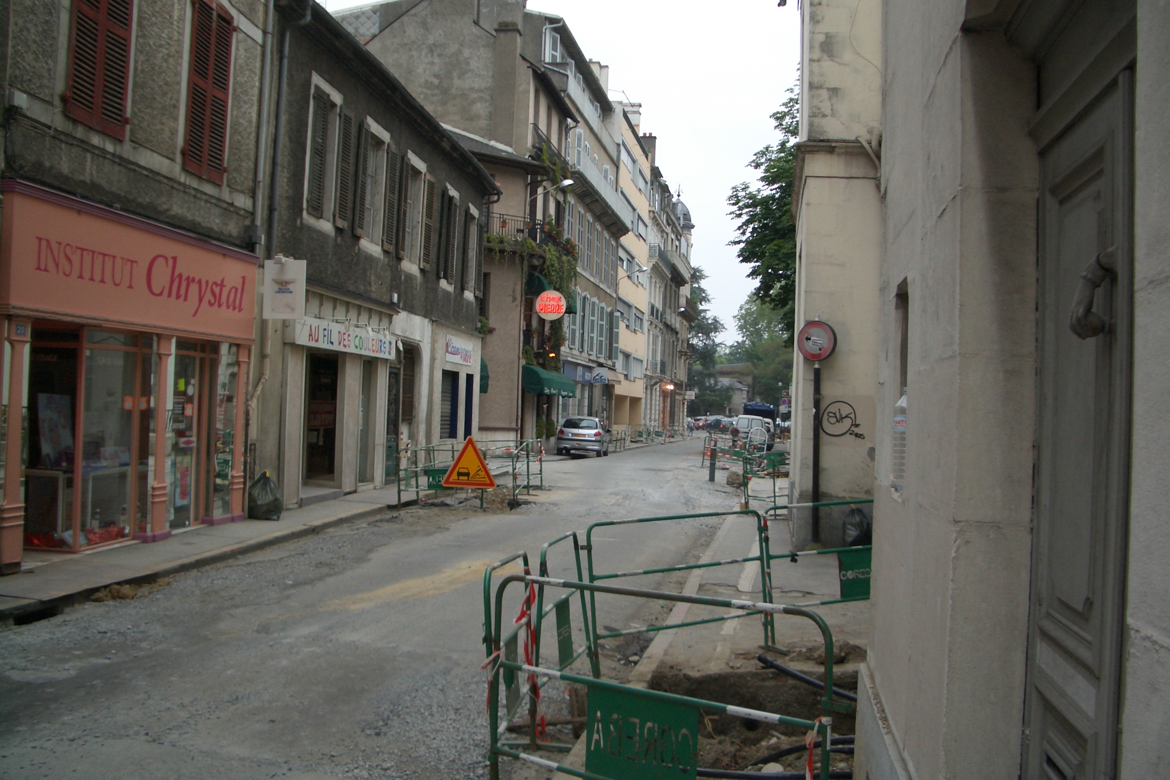 Pau barricades